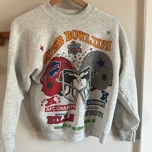 vintage super bowl crew neck
